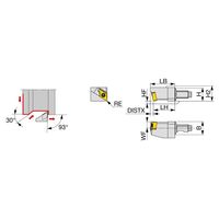 タンガロイ QC12ーJSDJ2XRーY QC12-JSDJ2XR07-Y 1個（直送品）