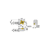 タンガロイ QC12ーSTCLーYーCHP QC12-STCL18-Y-CHP 1個（直送品）