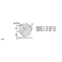 タンガロイ QSG QSG120-4T 1個（直送品）