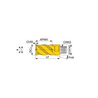 タンガロイ VEDーR VED160L24.0C40R05S10:AH725 1セット(2個)（直送品）