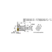 タンガロイ HVLX08/10/12ーM HVLX08M016M08R02 1個（直送品）