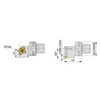 タンガロイ CーSTCR/Lー18ーCHP C4STCR27050-18-CHP 1個（直送品）