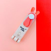 イトウ 折りたたみラビットファン ピンク HIG-0403PK 1セット(72個)（直送品）