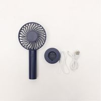 イトウ fan×fan 充電式スタンド 2WAY HANDY FAN ネイビー HCF20-02DL NV 1セット(36個)（直送品）