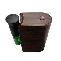 イトウ 電池式 コンパクトアロマディフューザー ブラック PRD180407 1セット(12個)（直送品）