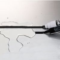 TJMデザイン 全天候マーカー 太字・角芯 白 ZENMーFWHT 1本（直送品）