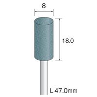 ミニター FR砥石 ハード #100 φ8 DE1073 1パック(5本)（直送品）