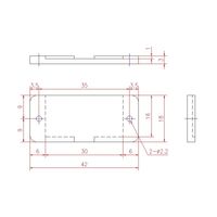 ジョー・プリンス竹下 Hー31ー2 カードホルダー 1040311602 1セット(500個)（直送品）