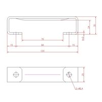 ジョー・プリンス竹下 Hー34ー3 取手 P=90 1040342203 1セット(20個)（直送品）