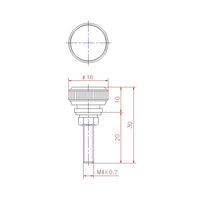 ジョー・プリンス竹下 Hー48ーSUSー3 ステンレスローレットツマミ M4 1040481303 1セット(20個)（直送品）
