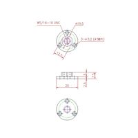 ジョー・プリンス竹下 Hー58Bー5/16 MNアジャスター用ナット Hー58ーSUSー25用 1040589101 1セット(200個)（直送品）