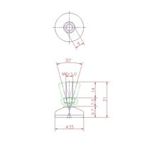 ジョー・プリンス竹下 Hー59ー5 ロータリープレイン M6×14 1040591305 1セット(20個)（直送品）