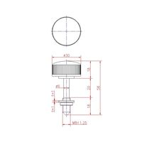 ジョー・プリンス竹下 Hー466ー2 脱落ビス M8×38 1044661602 1セット(20個)（直送品）