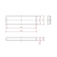 ジョー・プリンス竹下 Hー83ー5 接着式カードホルダー 1040831605 1セット(200個)（直送品）