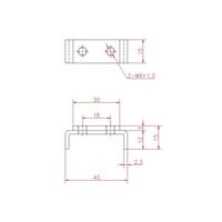 ジョー・プリンス竹下 Hー90ー2 A型アース端子 M6 1040902202 1セット(100個)（直送品）