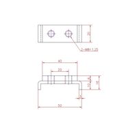 ジョー・プリンス竹下 Hー90ー13 A型アース端子 M8 1040902213 1セット(50個)（直送品）