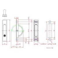 ジョー・プリンス竹下 Hー126ーSUSー3 ステンレス回転取手 小 1041262303 1セット(10個)（直送品）