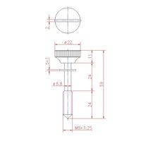 ジョー・プリンス竹下 Hー150ーSUSー1 ステンレス脱落ビス M8 1041501301 1セット(10個)（直送品）