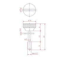 ジョー・プリンス竹下 Hー150ーSUSー8 ステンレス脱落ビス M4 1041501308 1セット(50個)（直送品）