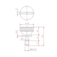 ジョー・プリンス竹下 Hー150ーSUSー9 ステンレス脱落ビス M4 1041501309 1セット(20個)（直送品）