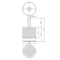 ジョー・プリンス竹下 Hー162ー1 フリーロールアジャスター φ50 1041621601 1セット(20個)（直送品）