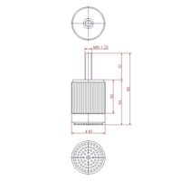 ジョー・プリンス竹下 Hー162ー2 フリーロールアジャスター φ40 1041621602 1セット(20個)（直送品）