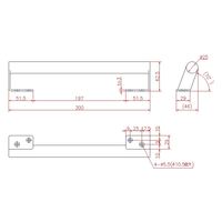 ジョー・プリンス竹下 Hー202ーSUSー2 ステンレス取手 1042022302 1セット(5個)（直送品）