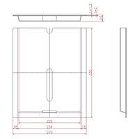 ジョー・プリンス竹下 Hー401ー1 プラスチック図面入 A4 1044011601 1セット(10個)（直送品）