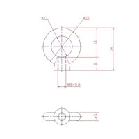ジョー・プリンス竹下 Hー441ーSUSー2 ステンレス小型アイナット M5 1044412302 1セット(20個)（直送品）