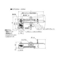 東日製作所 トルクレンチテスタ DOTE50N4 1台（直送品）