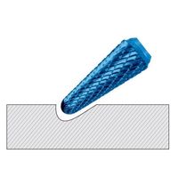 三研空機 HARDY 超硬ロータリーバー TCL 031003 C7 EC 1個（直送品）