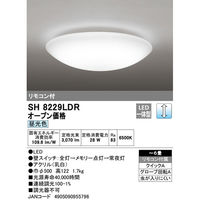 オーデリック ＬＥＤシーリングライト6畳 昼光色 SH8229LDR 1個（直送品）