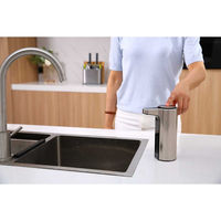 EKO ディスペンサー 250ml アロマソープディスペンサー 液体ソープ 自動 シルバー 339323 1個（直送品）