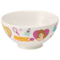 スケーター 茶碗 飯碗 ディズニープリンセス 子供用 陶磁器 子供用食器 お碗 キャラクター 342118 1個（直送品）