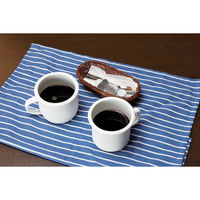 パール金属 マグカップ 400ml ホーロー ブランキッチン 樽型 384395 1個（直送品）