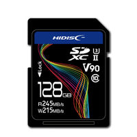 磁気研究所 UHS-2規格 U3/V90規格対応の高速転送のSDXCカード 128GB HDSDX128GCL10U3JP3V90 1個（直送品）