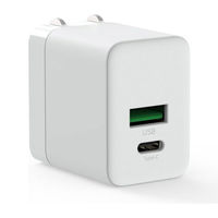 磁気研究所 USB Type-C/A両対応 最大35W高出力に対応したAC充電器 ML-PDUS2P35WH 1個