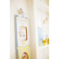 キシマ KP-31155 キノ ベビーハイトメーターフレーム 青 1個（直送品）