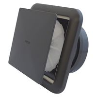 New Hikari (ニューヒカリ) プッシュ式レジスター（フィルター付） 黒 SH-VPR100F-K 清水 24個（直送品）