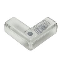 カーボーイ 安心クッションコーナー用 極細 クリア 556 1セット(4個)（直送品）