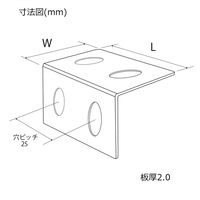 三基鋼業 ジョイントプレート 規格:1105 1105 1セット(2個)（直送品）