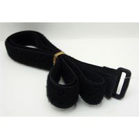 ジャック 結束ベルト 黒 20mm×1500mm 4519334262054 1セット(2本)（直送品）