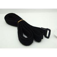 ジャック 結束ベルト 黒 20mm×2000mm 4519334262061 1セット(2本)（直送品）
