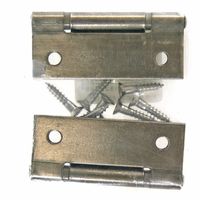 和気産業 ステンレス厚口丁番 BHー349 51MM アンバー 1セット(2個)（直送品）