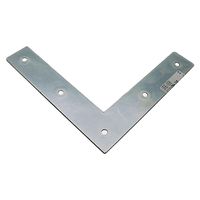 和気産業 ユニクローム平横隅金 120mm BKー008 BK-008 1セット(3個)（直送品）