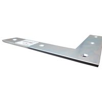 和気産業 ユニクローム平横隅金 150mm BKー009 BK-009 1セット(2個)（直送品）