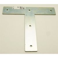 和気産業 ユニクロームT字型隅金 120mm BKー020 1セット(2個)（直送品）