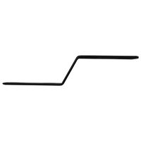 和気産業 取付用 補助金具ステイ BSー528 NO28 黒 BS-528 1個（直送品）