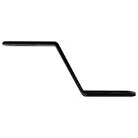 和気産業 取付用 補助金具ステイ BSー525 NO25 黒 BS-525 1セット(2個)（直送品）