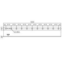 和気産業 取付用 補助金具ステイ BSー655 NO55 クローム BS-655 1セット(2個)（直送品）